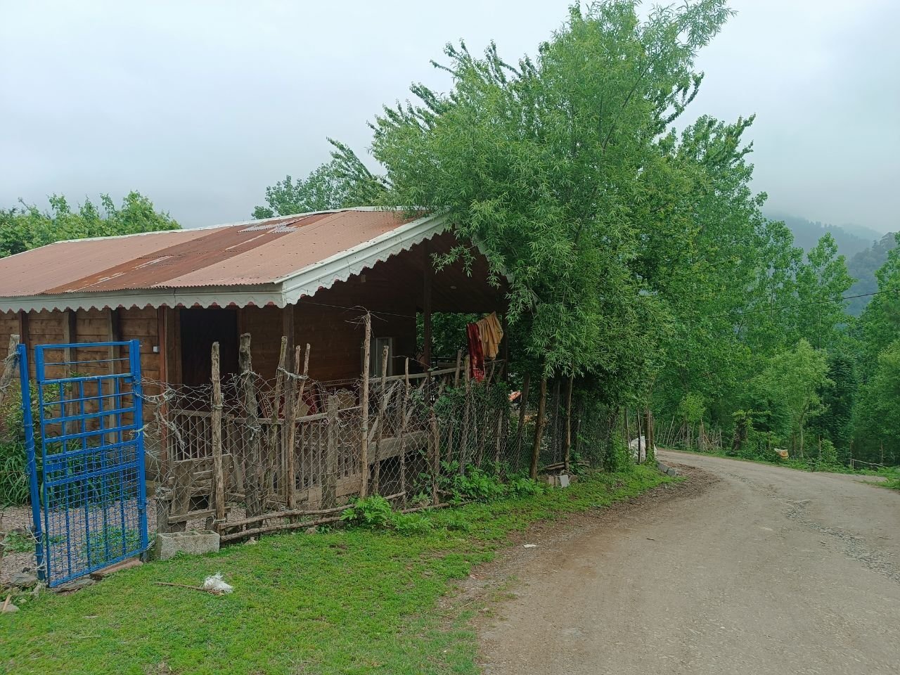 کلبه یک خوابه چوبی خوروم